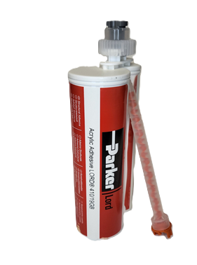 Klej MMA (metaakrylowy), dwuskładnikowy, 4:1, 415ml Parker Lord 410E/19GB