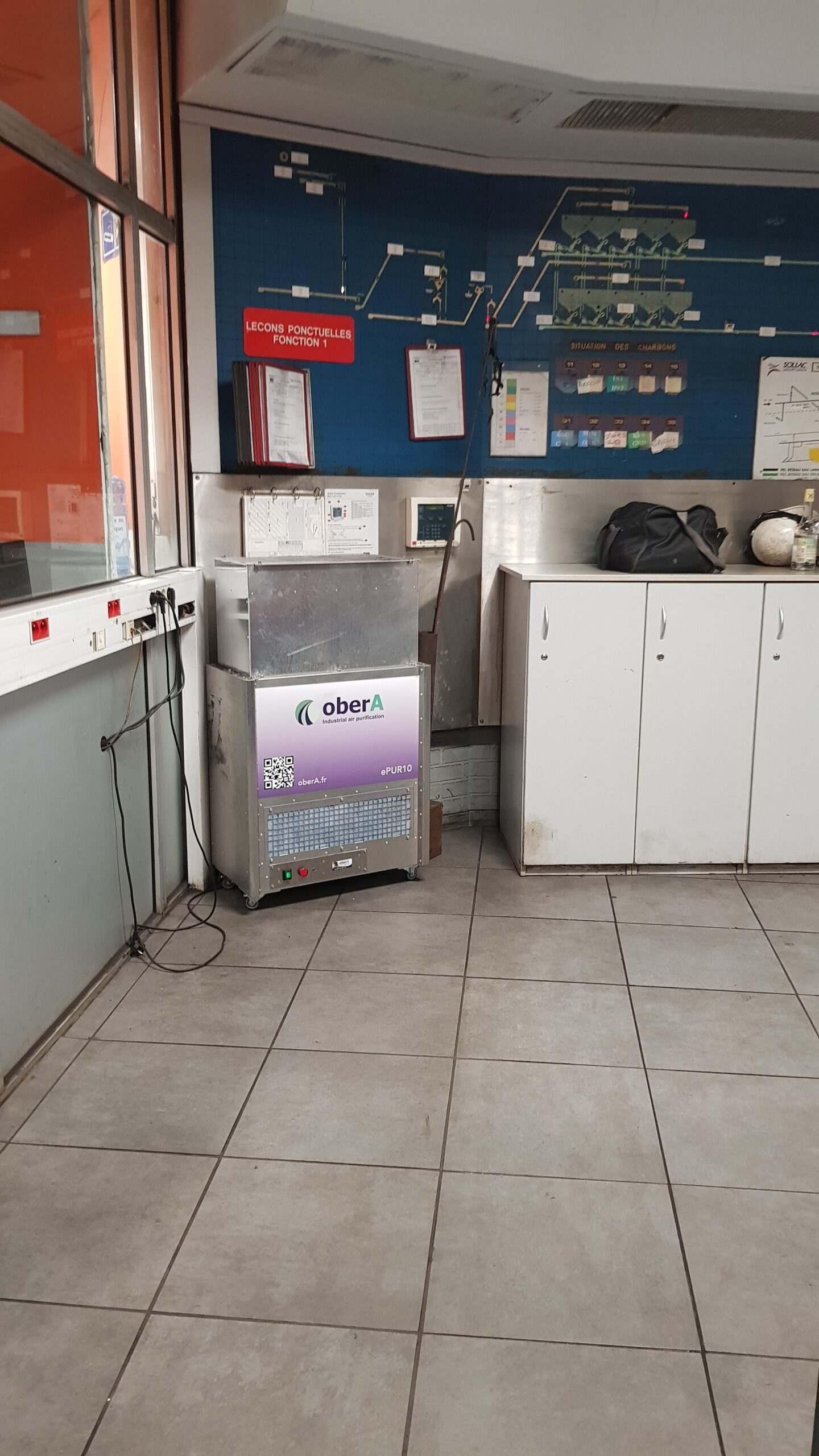 Urządzenia filtrujące, mobilne, przemysłowe, do 1000m³/h BASIC Obera ePUR 010 - obrazek 3