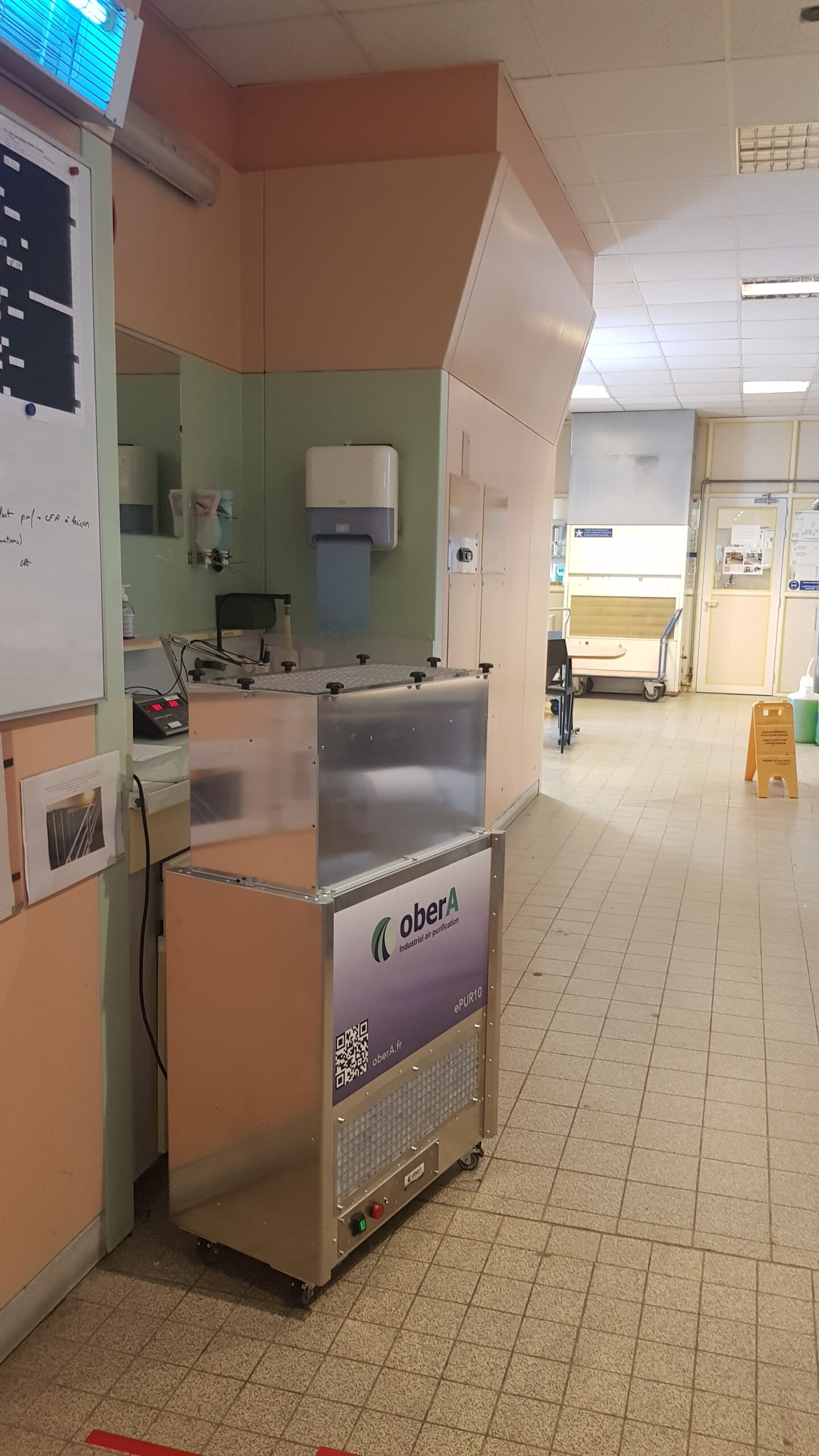 Urządzenia filtrujące, mobilne, przemysłowe, do 1000m³/h BASIC Obera ePUR 010 - obrazek 7