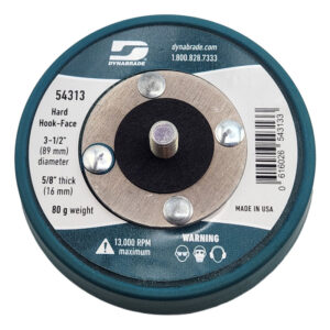 Tarcza robocza na rzep, Dynabrade 89 mm, med, 10mm bez otworów (54313)