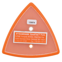 Stopa robocza delta na rzep do Dynafine 73x79mm (57950)