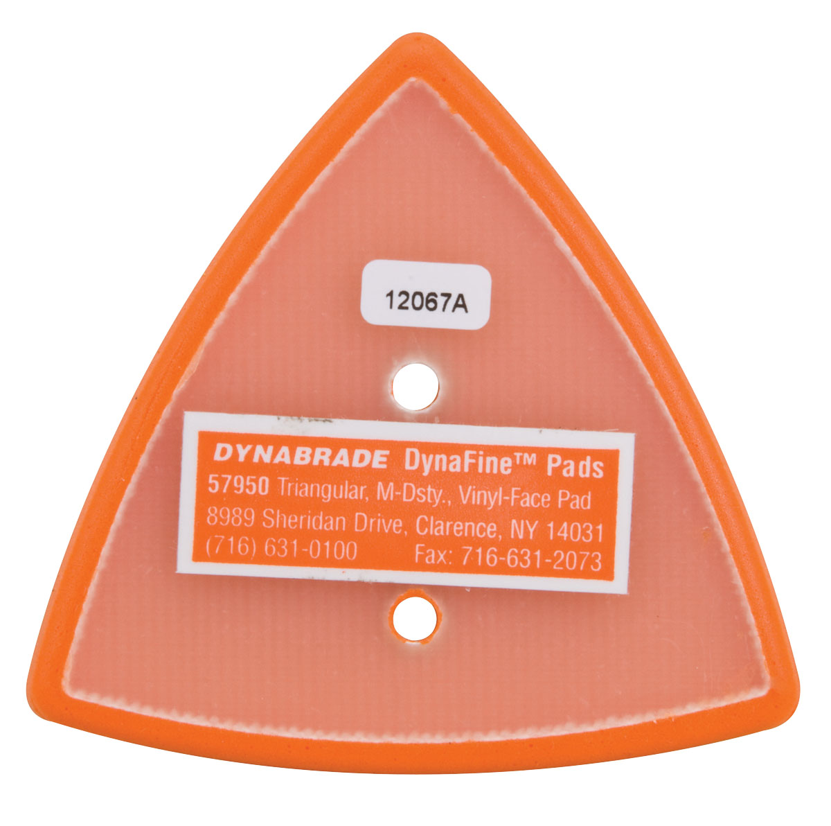 Stopa robocza delta na rzep do Dynafine 73x79mm (57950) - obrazek 3