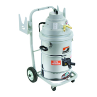 Odsysacz pyłów szlifierskich Dynabrade ATEX, 38L, z wężami (61431)