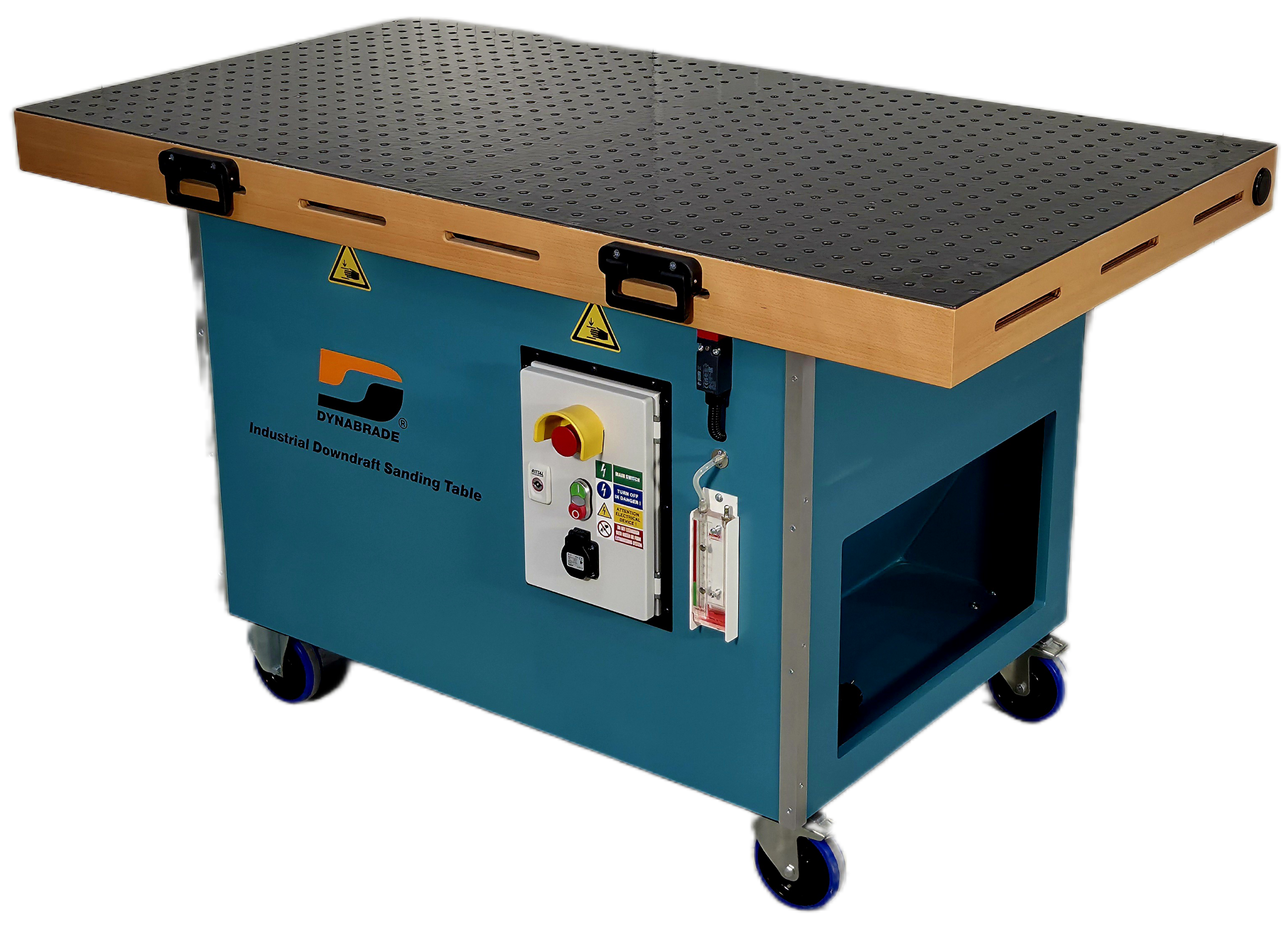 Stół odpylający autonomiczny mobilny Dynabrade 84x152cm (64203) - obrazek 2