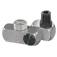 Złączka obrotowa ALU z regulacją przepływu Gwint 1/4F 1/4M Dynabrade (95734)