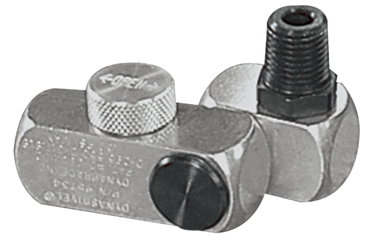Złączka obrotowa ALU z regulacją przepływu Gwint 1/4F 1/4M Dynabrade (95734) - obrazek 6
