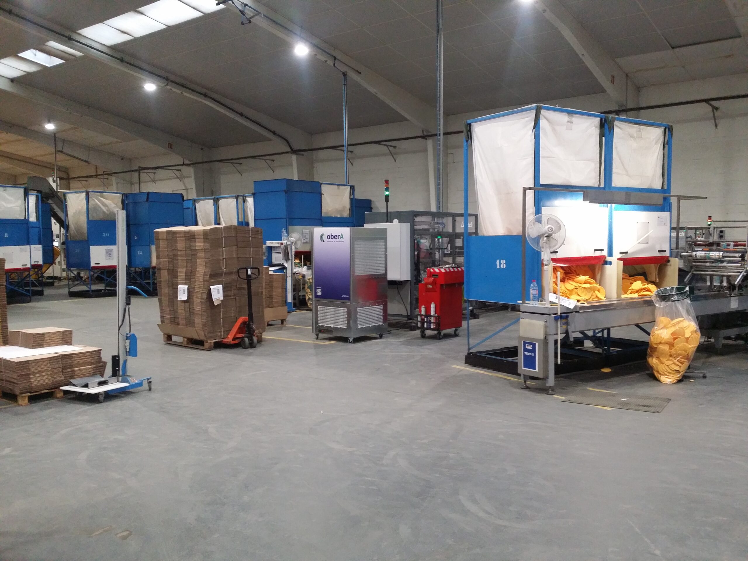 Urządzenia filtrujące, mobilne, przemysłowe, do 10000m³/h BASIC Obera ePUR 100 - obrazek 3