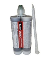 Klej poliuretanowy PU 2K dwuskładnikowy, 1:1, 200ml Parker Lord 7545 A/D biały - obrazek 3