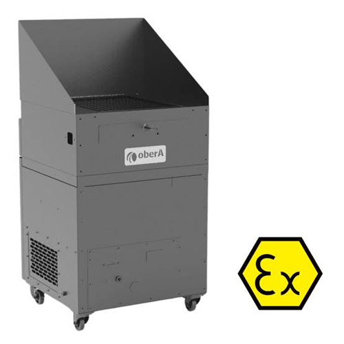 Skrzynia ssąca z blatem przechwytującym CLEARBOX ATEX Obera TSP - obrazek 3