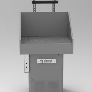 Stół odsysający, autonomiczny, absorbcyjny kl. M, OBERA wymiar roboczy 1000x800mm zamknięty z lampą
