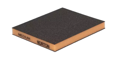 Gąbka dwustronna 120x98x12mm Norton (po 100 szt.) - obrazek 2